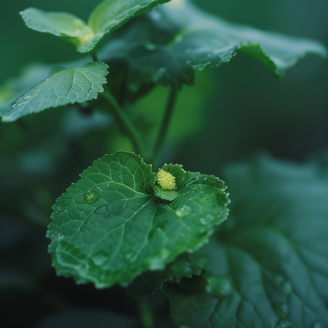 Wasabi leaf